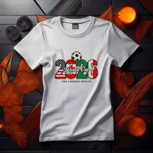2026 Colorful Text Logo Shirt