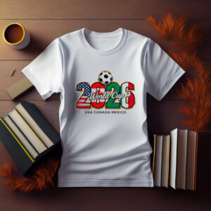 2026 Colorful Text Logo Shirt