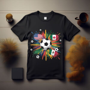 2026 FIFA World Cup Soccer USA Canada Mexico T-Shirt