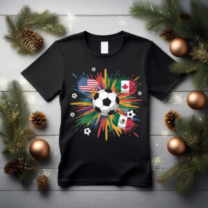 2026 FIFA World Cup Soccer USA Canada Mexico T-Shirt