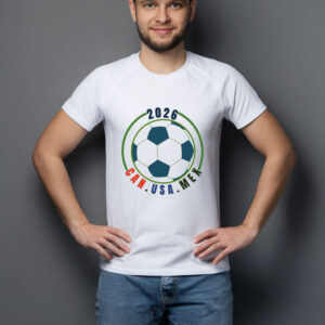 2026 Soccer Ball CAN USA MEX T-Shirt