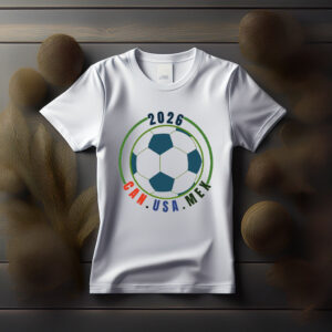 2026 Soccer Ball CAN USA MEX T-Shirt