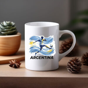 2026 World Cup Argentina Soccer Mug