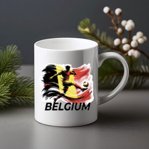 2026 World Cup Belgium Soccer Mug