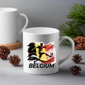 2026 World Cup Belgium Soccer Mug