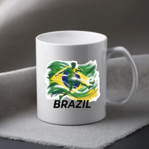 2026 World Cup Brazil Soccer Mug