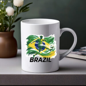 2026 World Cup Brazil Soccer Mug