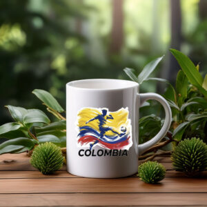 2026 World Cup Colombia Soccer Mug