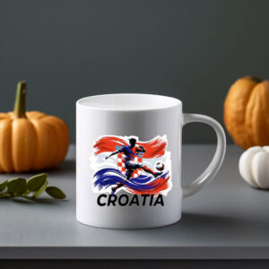 2026 World Cup Croatia Soccer Mug