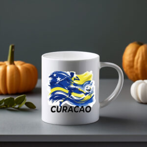 2026 World Cup Curaçao Soccer Mug