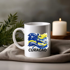 2026 World Cup Curaçao Soccer Mug