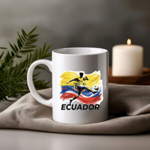 2026 World Cup Ecuador Soccer Mug