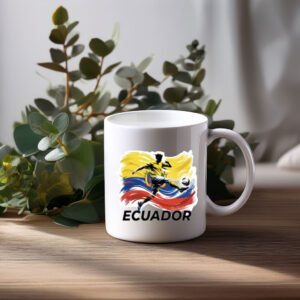 2026 World Cup Ecuador Soccer Mug