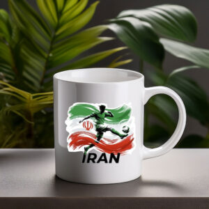2026 World Cup Iran Soccer Mug