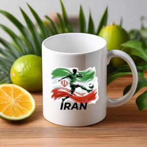 2026 World Cup Iran Soccer Mug