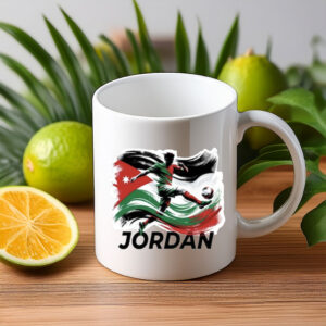 2026 World Cup Jordan Soccer Mug