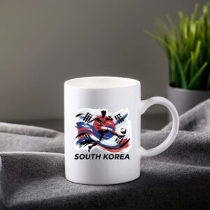 2026 World Cup South Korea Soccer Mug