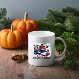 2026 World Cup South Korea Soccer Mug