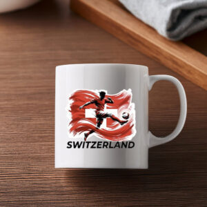 2026 World Cup Switzerland Soccer Mug
