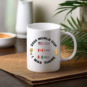 2026 World Cup USA Canada Mexico Mug