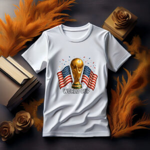 2026 World Cup USA Football Fan Tee