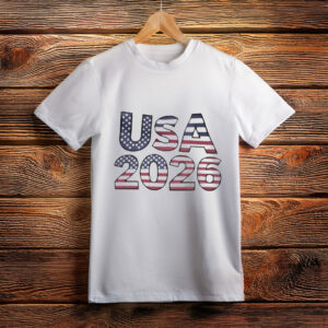 American Flag Team USA Soccer Shirt