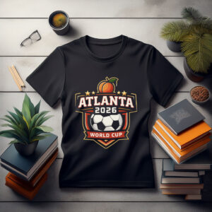 Atlanta 2026 World Cup Soccer Badge T-Shirt