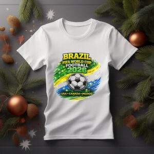 Brazil FIFA World Cup 2026 Football T-Shirt