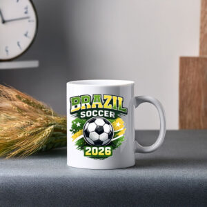 Brazil Soccer 2026 Mug