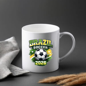 Brazil Soccer 2026 Mug
