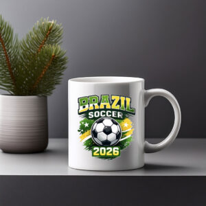 Brazil Soccer 2026 Mug