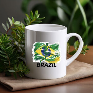 Brazil Soccer Mug
