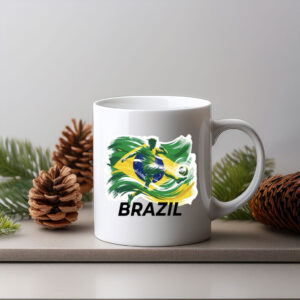 Brazil Soccer Mug