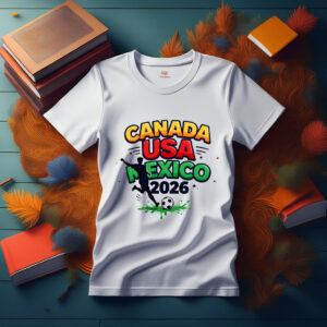 Canada USA Mexico 2026 Kick Off Tee