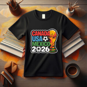 Canada USA Mexico 2026 Soccer Tee