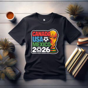 Canada USA Mexico 2026 Soccer Tee