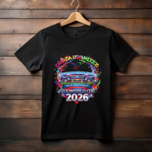Canada USA Mexico FIFA World Cup 2026 Tee