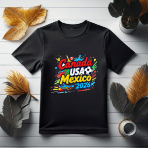 Canada USA Mexico Graffiti 2026 Shirt