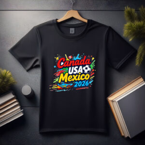 Canada USA Mexico Graffiti 2026 Shirt