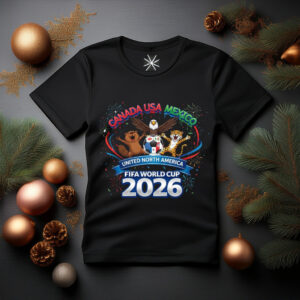 Canada USA Mexico United North America FIFA World Cup 2026 Shirt