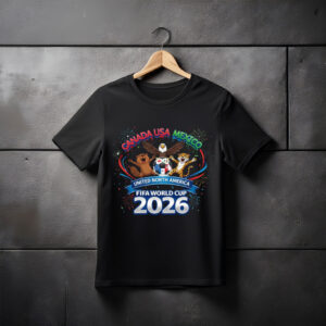 Canada USA Mexico United North America FIFA World Cup 2026 Shirt