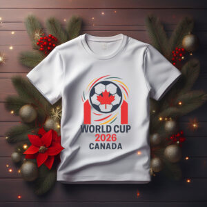 Canada World Cup 2026 Map Soccer Shirt