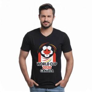 Canada World Cup 2026 Map Soccer Shirt