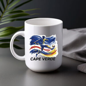 Cape Verde Soccer Mug