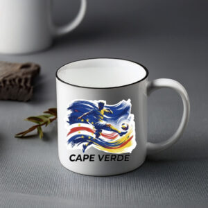 Cape Verde Soccer Mug