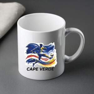 Cape Verde Soccer Mug