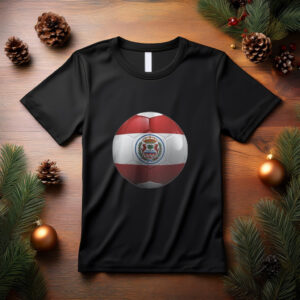 Costa Rica Soccer Ball T-Shirt