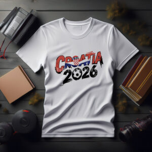 Croatia 2026 Football T-Shirt