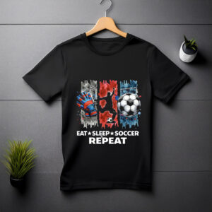Eat Sleep Soccer Repeat Shirt