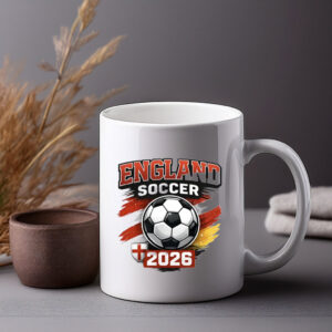 England Soccer Mug